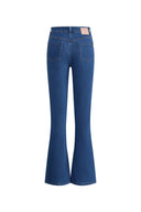 Sarah Five Button Bootcut Jeans in Stretch Denim
