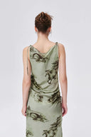 Vestido estampado flora Calista