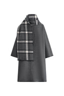 Capa reversible a cuadros Valmore