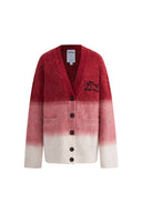 Ariel Ombre Cardigan in Merino Alpaca Blend Knit