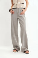 Jean baggy Karin en denim de coton délavé