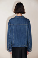 Juniper Washed Pleated Denim Jacket