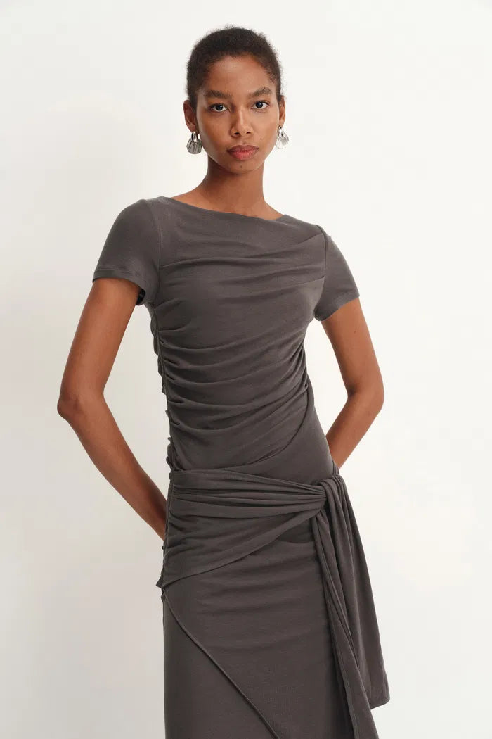 Nhat Jersey Dress in Tencel-Merino Knit M Nhat Jersey Dress in Tencel-Merino Knit M