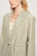 Blazer Plissettato Cephas in Crepe di Acetato Premium