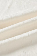 Louise Textured Loose Boho Pants in Wrinkled Satin