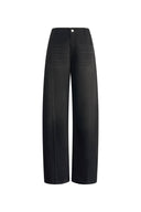 Paz Baggy Washed Jeans in Cotton Denim