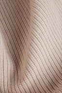 Sonia Asymmetrical Hem Sweater in Merino Wool Knit