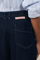 Flania Cargo Pants Jeans in Cotton Denim