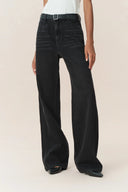Jeans de pierna recta Lauren en denim de algodón