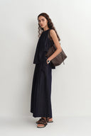 Haut Sans Manches Kyra en Denim Lyocell