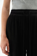 Lara Wide Leg Comfy Pants in Modal-Acetate Knit