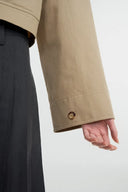Louise Handcrafted Jacket in Cotton Blend