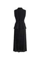 Sherry Sleeveless Pleated Dress