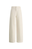 Solara Straight Leg Jeans in Fleece-Lined Denim