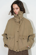 Rhoda Vintage Utility Padded Jacket in 100% Cotton