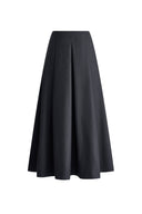 Alina Flared Skirt in Fine Twill Blend
