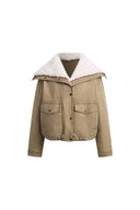 Rhoda Vintage Utility Padded Jacket in 100% Cotton