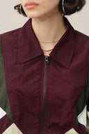 Trea Tracksuit Jacket and Track Shorts Set in Water Resistant Nylon