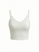 Blusa Cecilia con volantes y cuello en V en chiffon burnout