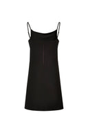Wraith Metallic Embellished Slip Dress in Wool