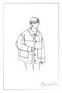 Rowan Two Tone Reversible Jacket in  Double Face Merino Wool