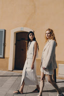 Jupe midi en denim Gemma en lyocell denim