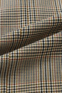 Javia Plaid Pleated Skirt in Prince of Wales Merino Wool