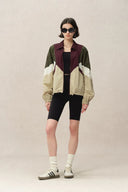 Trea Tracksuit Jacket and Track Shorts Set in Water Resistant Nylon