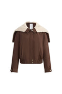 Dakota Cropped Quilted Cotton Jacket in Lightweight Blend