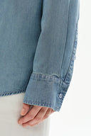 Willo Sky Blue Shirt in Tencel Denim