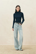 Abigail Machine Washable Top in Wool Yarn