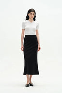 Alexa V Neck Short Sleeve Sweater