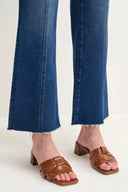 Jeans bootcut Dolly in denim elasticizzato