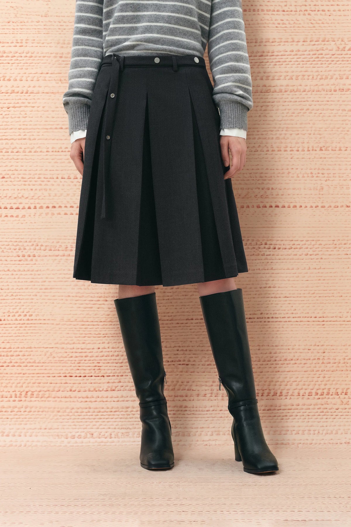 alaia-belted-pleated-midi-