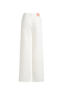 Alma Barrel Straight Leg Jeans in Lightweight Lyocell Blend Denim