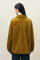 Amalia Lightweight Quilted Jacket in 100% Cotton Corduroy
