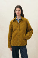 Amalia Lightweight Quilted Jacket in 100% Cotton Corduroy