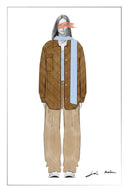 Amalia Lightweight Quilted Jacket in 100% Cotton Corduroy