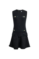 Amelia Low Rise Tweed Dress