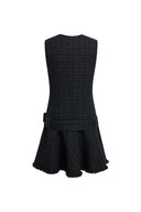 Amelia Low Rise Tweed Dress