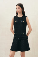 Amelia Low Rise Tweed Dress