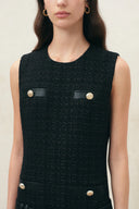 Amelia Low Rise Tweed Dress