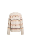Maglione Audrey con motivo Fair Isle in misto lana