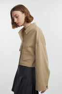 Louise Handcrafted Jacket in Cotton Blend