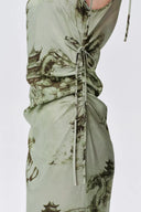 Vestido estampado flora Calista