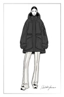 Sogne Goose Down Parka in Waterproof Fabric