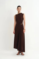 Kiki Knotted Draped Dress
