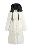 Carezza Double Faced Two Tone Down Jacket in High-Density Down-Proof