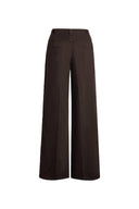 Lim Tape Trim Wide Leg Jeans in Cotton Denim