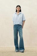 Claire Bubble Puff Sleeve Shirt